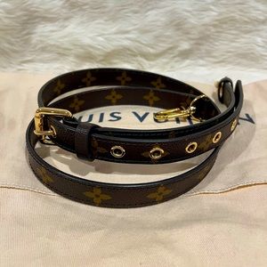 Authentic Louis Vuitton crossbody shoulder strap Bandouliere for Pochette Metis